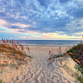 Oak Island NC Beach Walkout